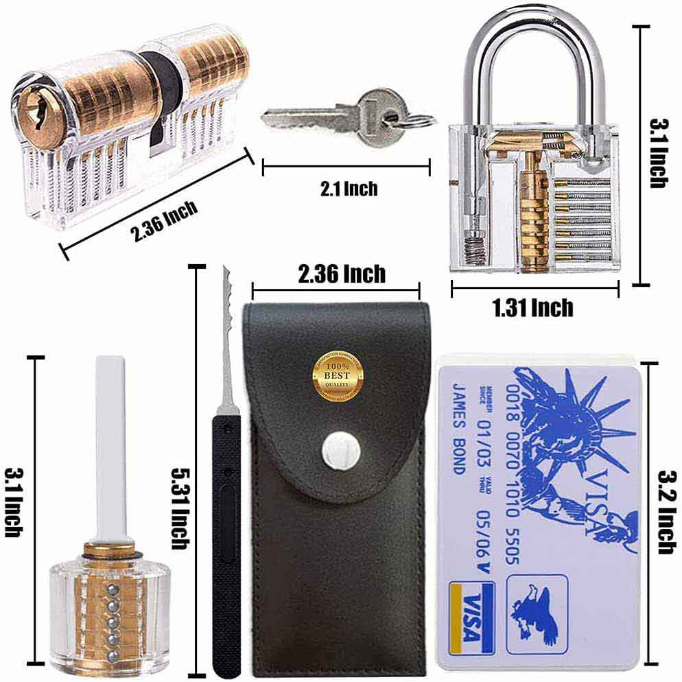 25 Piece Lock Pick Set to Buy 2021